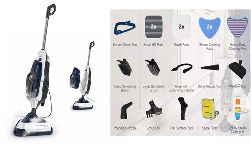 New vax steam - total, home